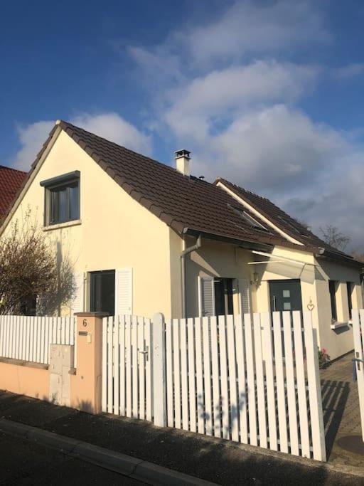 Maison De Village Pres De Colmar De 90 M2 Horbourg Exterior foto